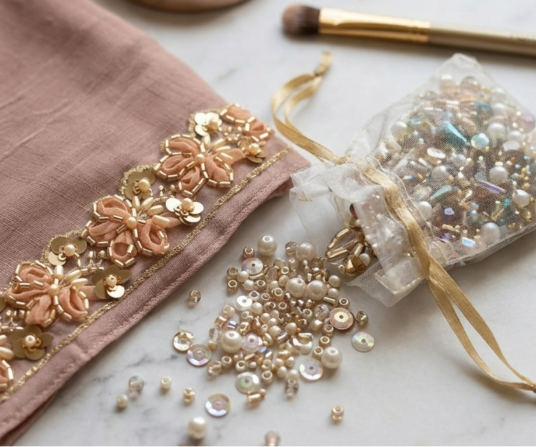 Hayyah handmade embroidered hijab